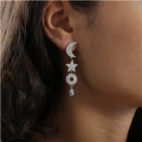 Orecchini Morellato Donna Michelle Hunziker in Acciaio Zirconia SAHP05 - SAHP05